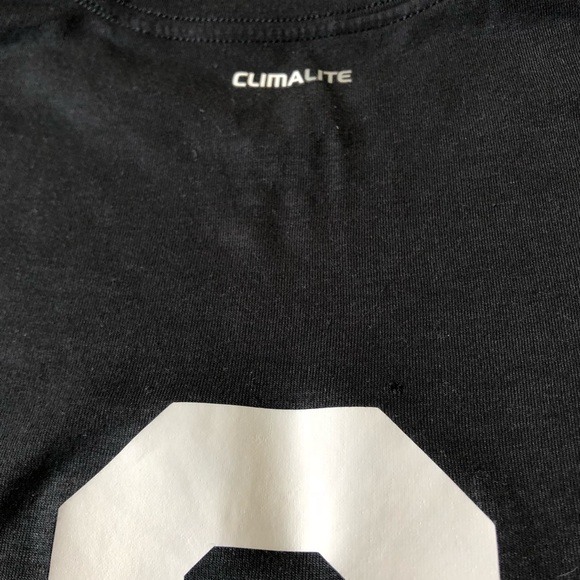 Adidas polyester shirt. GUC - Picture 3 of 4